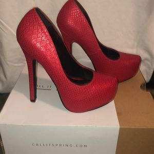 Calling it spring Jariralia Heels